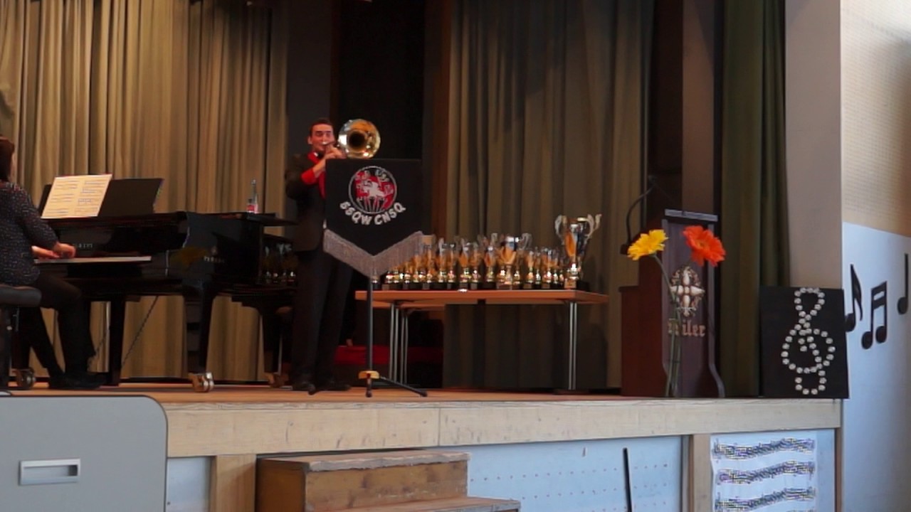 Adult finals: Lionel Fumeaux [Adult Winner] - Bass Trombone