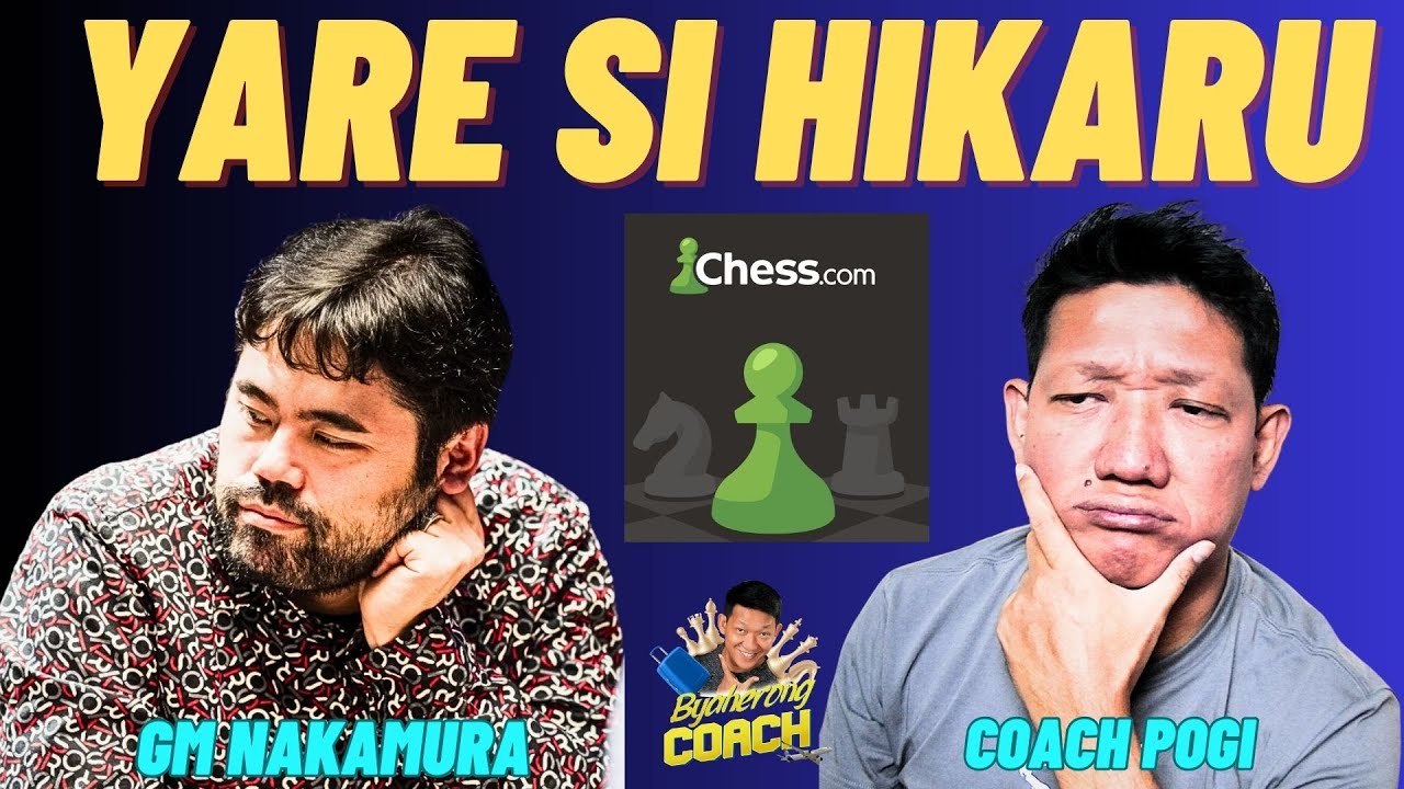 NAKAMURA CLOSE FIGHT KAY BIYAHERONG COACH! LAKAS NI COACH! GM Nakamura vs FM Causo!
