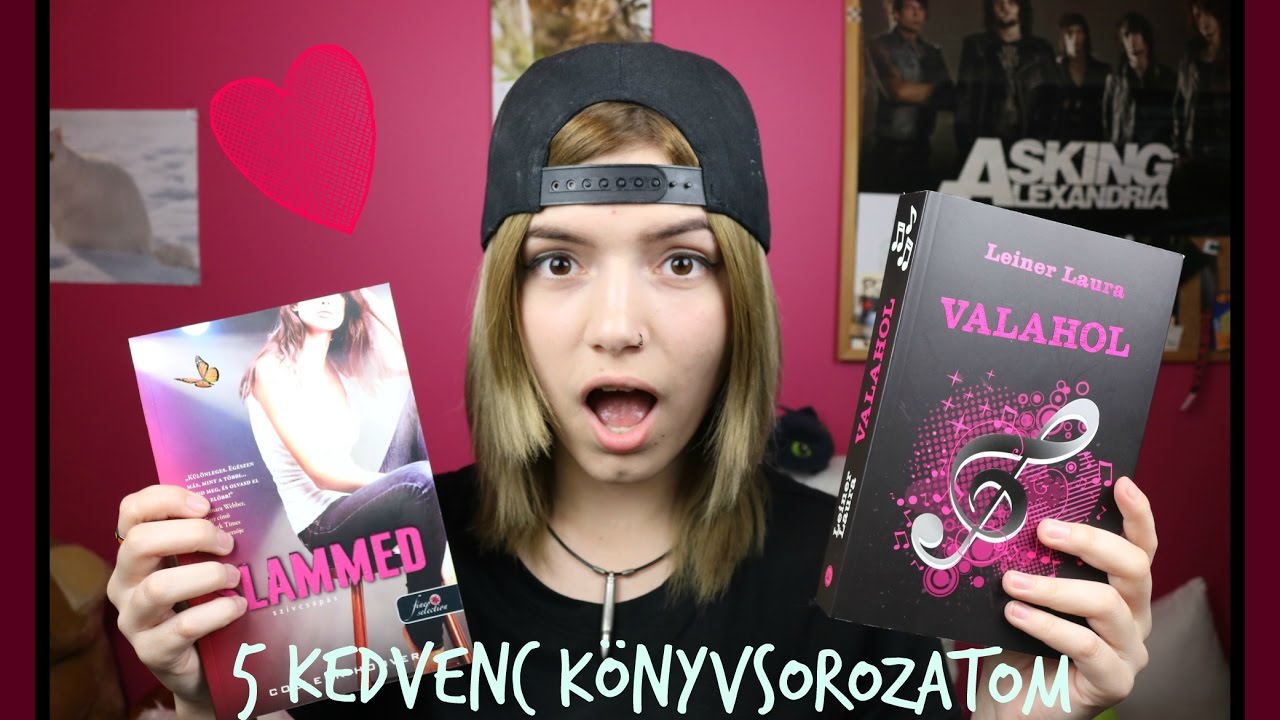 5 KEDVENC KÖNYVSOROZATOM! :DDD