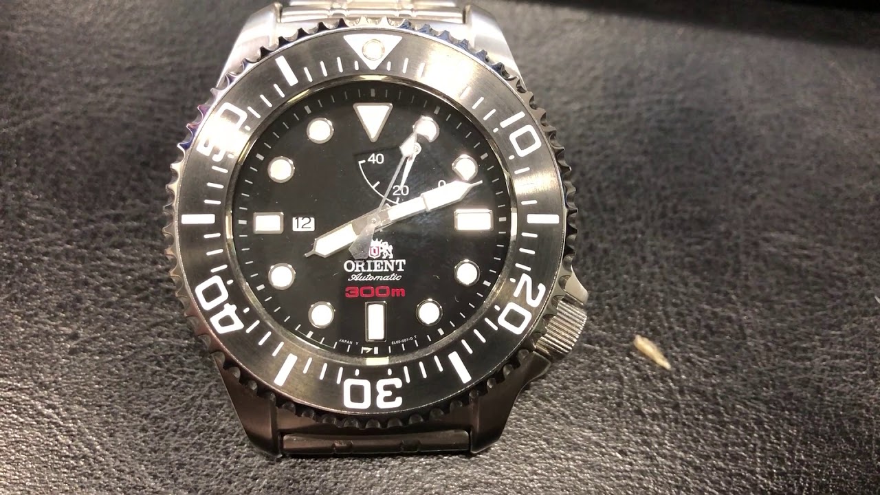 Orient 300M Pro Saturation Diver SEL0200 - movement