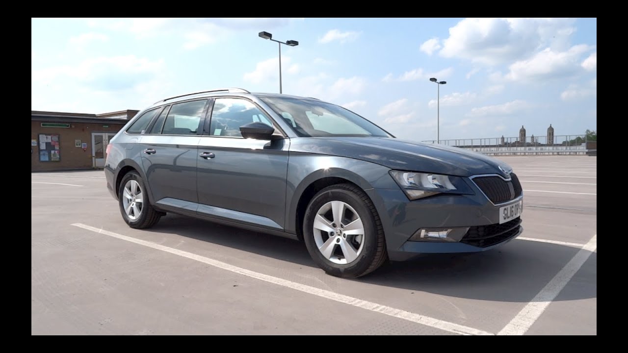 2016 Škoda Superb Estate 1.6 TDI 120 S Start-Up and Full Vehicle Tour