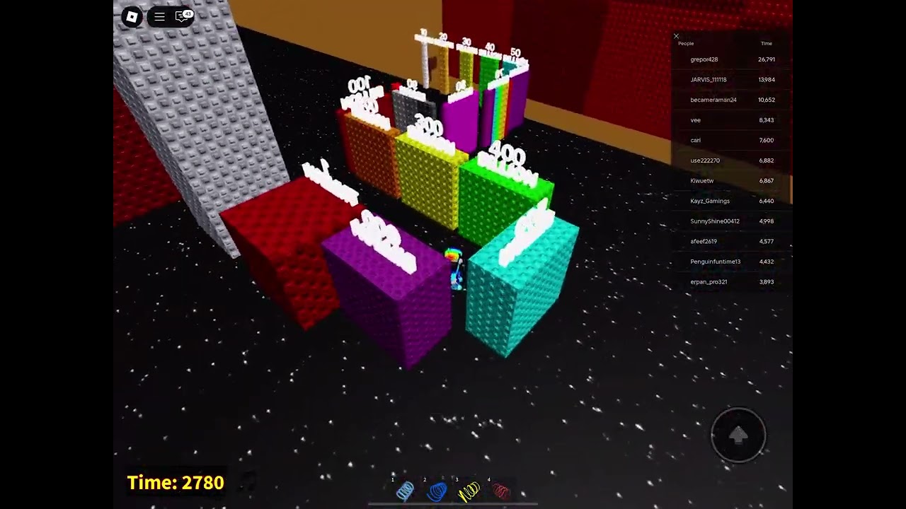 -1000000 to ∞ numberblocks