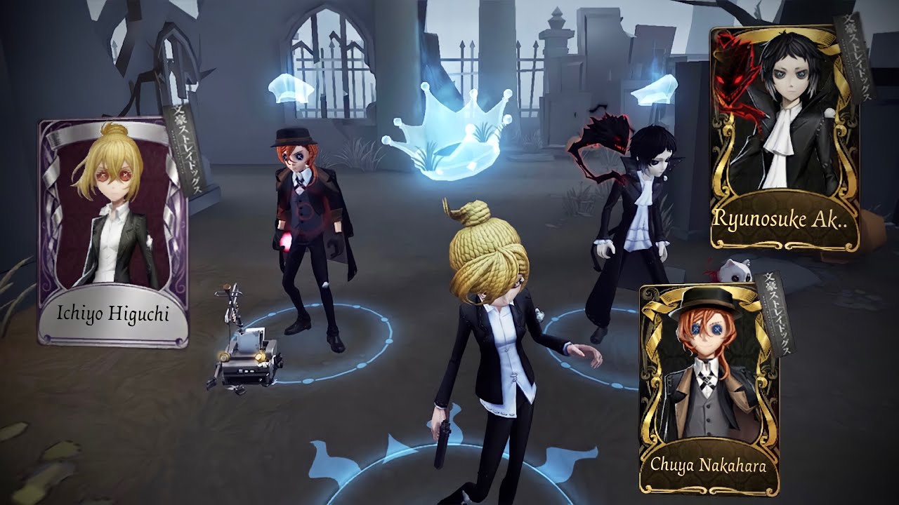 Identity V | BUNGO STRAY DOGS PART II FULL CROSSOVER TEAM! | Tarot Gameplay