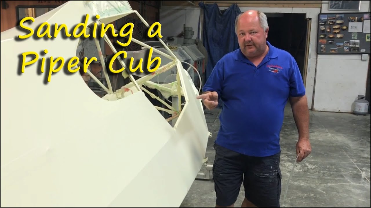 Sanding Tips for Fabric Covered Aircraft - Piper J-3 Cub