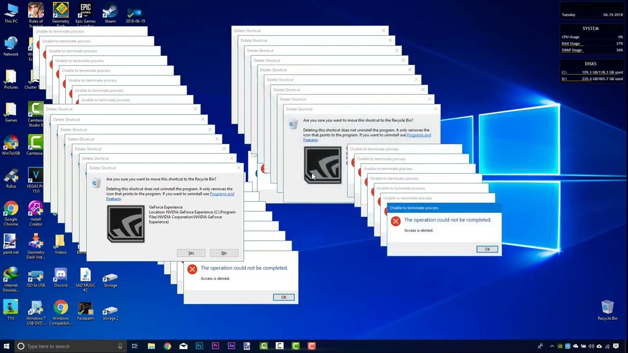 Windows 10 Crazy Error (Complete)