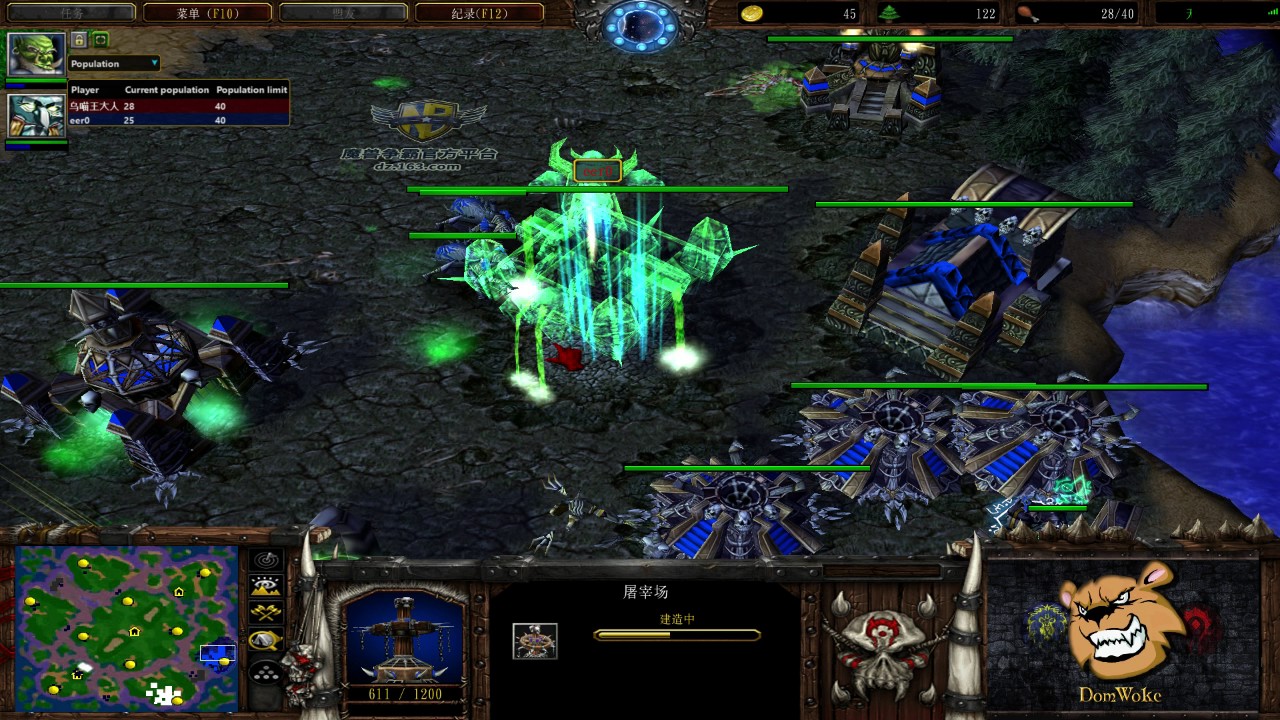 [HD.WC3#398] 120 vs Fly100% - UvO - Warcraft 3 Replay [FR]