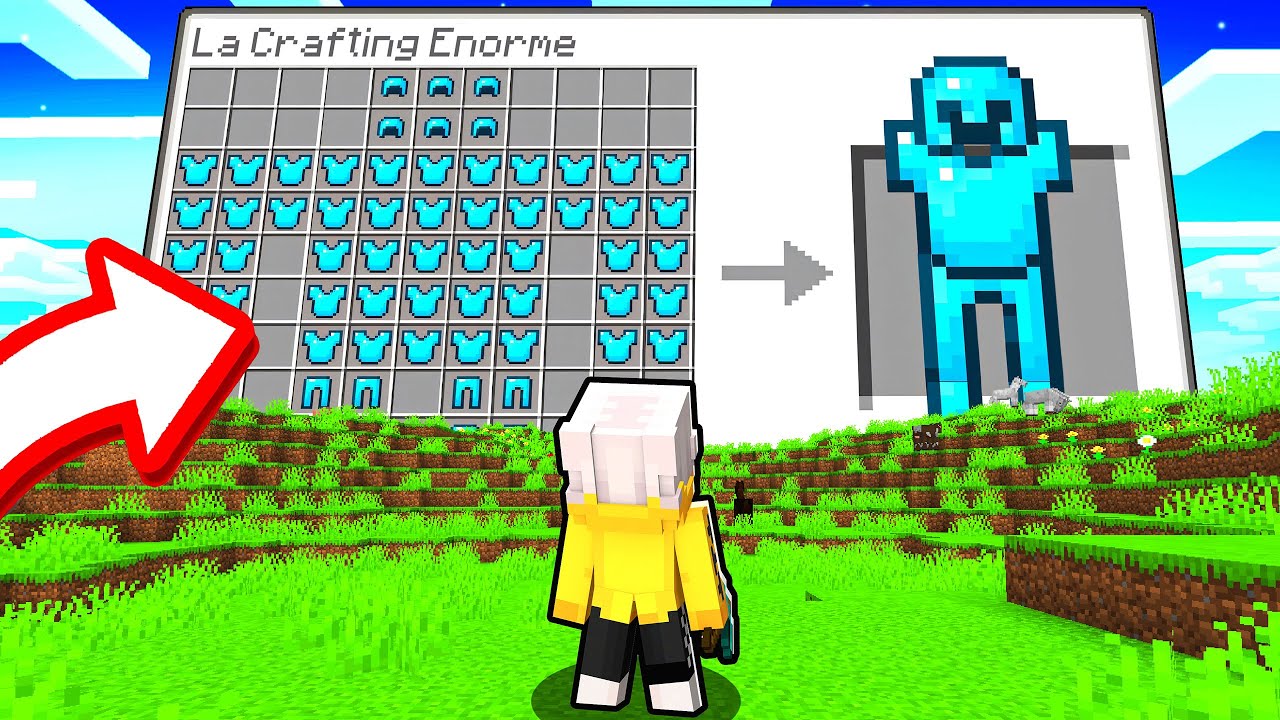 Ho FATTO i CRAFTING PIÚ GRANDI di Minecraft