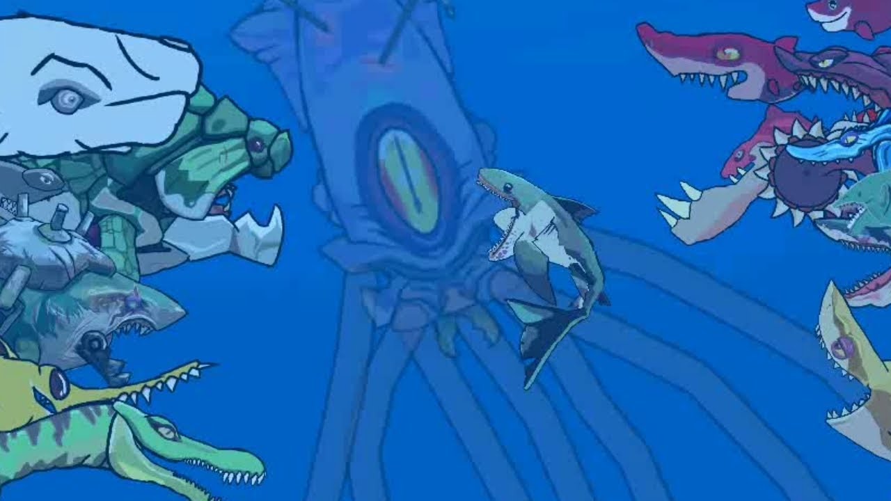 hungry shark battle royale part 1 (dc2) part 2 comming soon