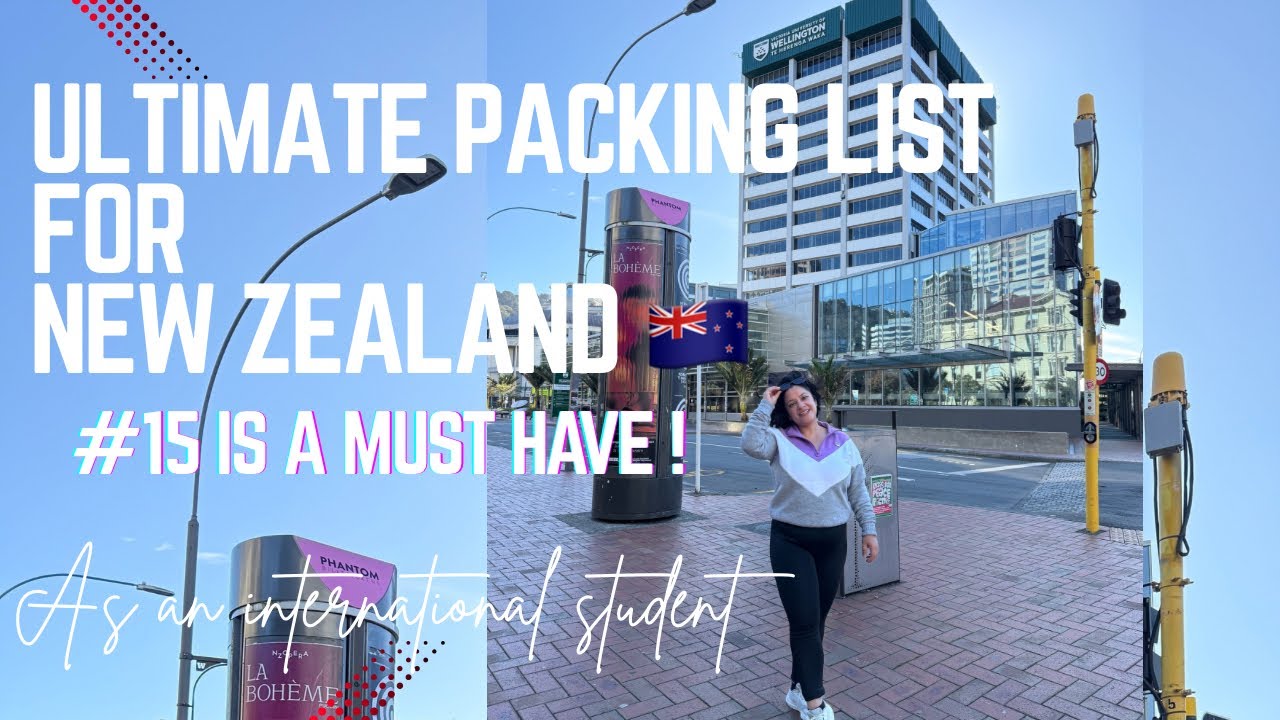 Ultimate Packing List for New Zealand 🇳🇿 What International Students Must Bring in 2025! #newzealand