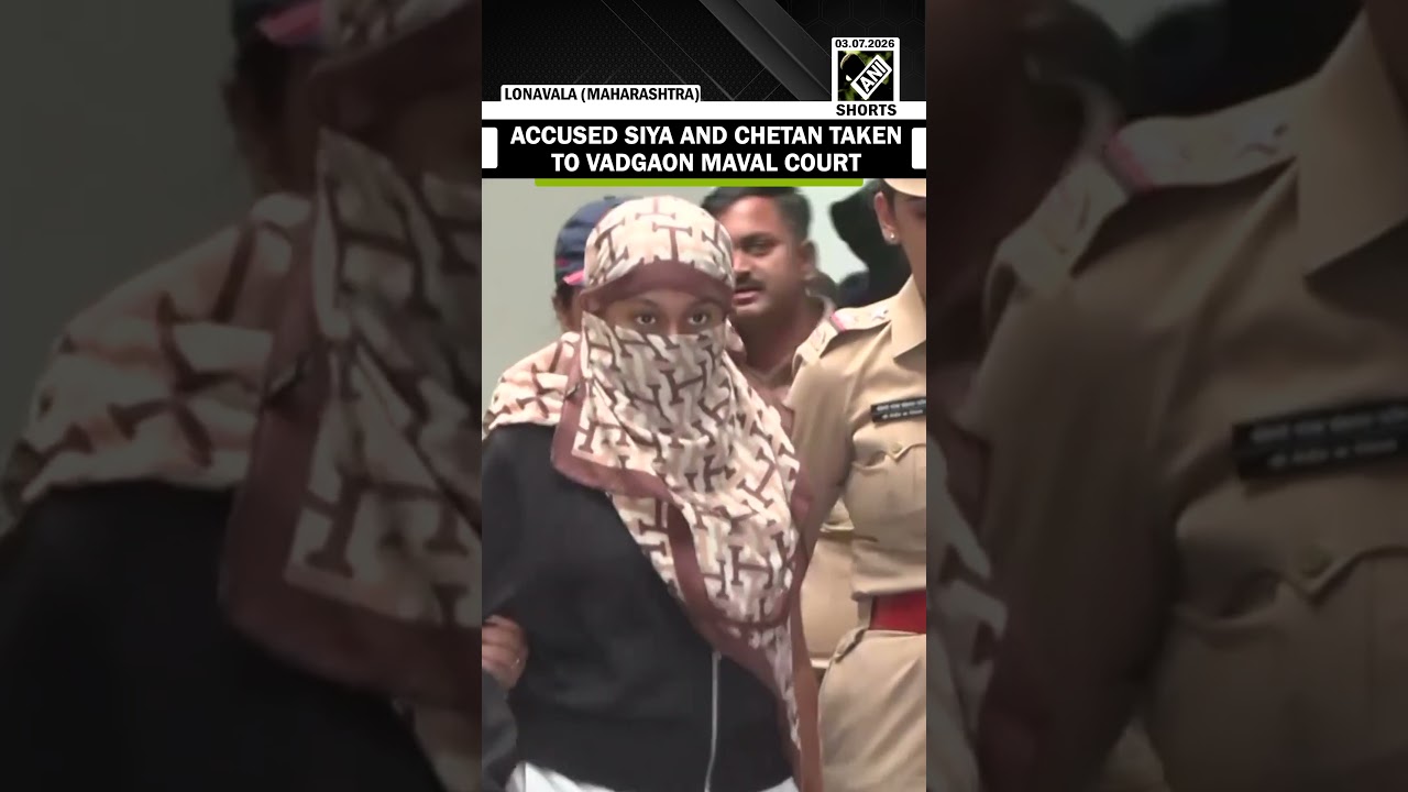 Accused Siya and Chetan taken to Vadgaon Maval court in connection with Ketan Agarwal murder case