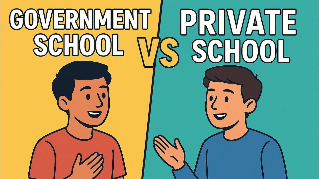 🎓 Which School Is Better? Government vs Private | Friends Discussion | The Suraj Academy