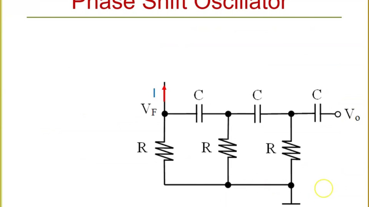 Oscillator - Phase Shift Oscillator Part 1