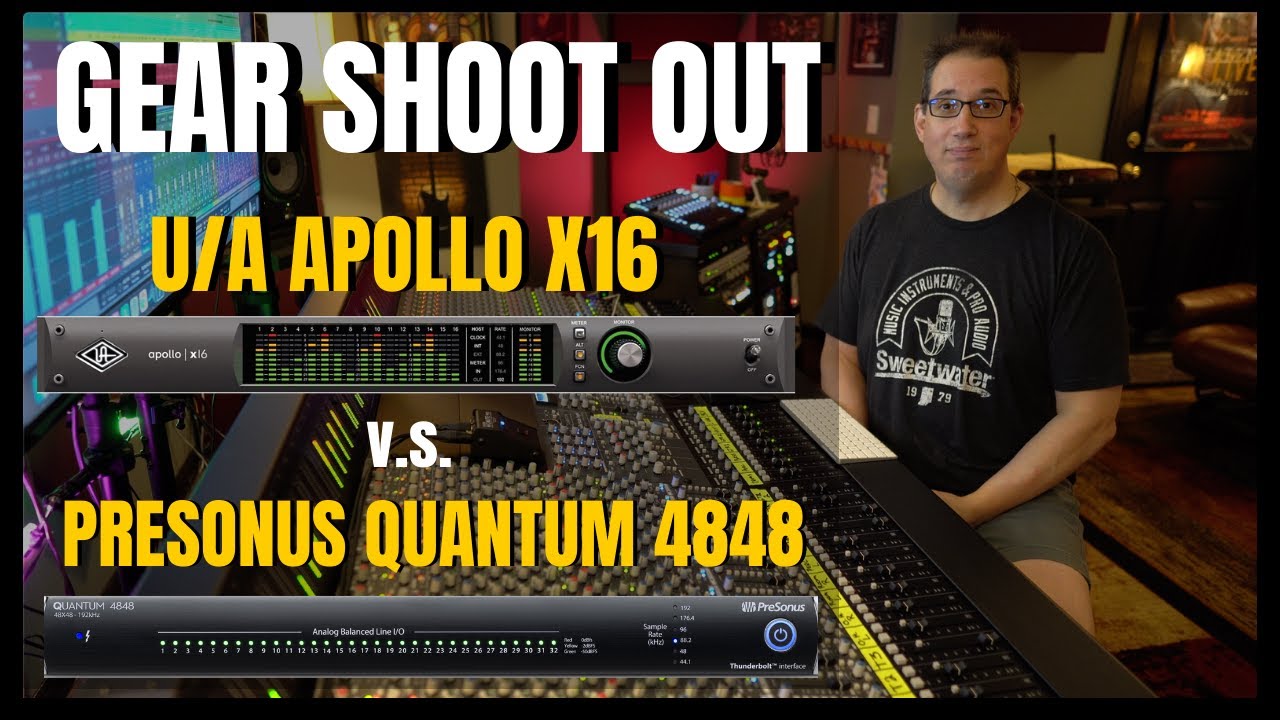 Presonus Quantum vs Universal Apollo x16 | Does the Sound of the Converters Matter?