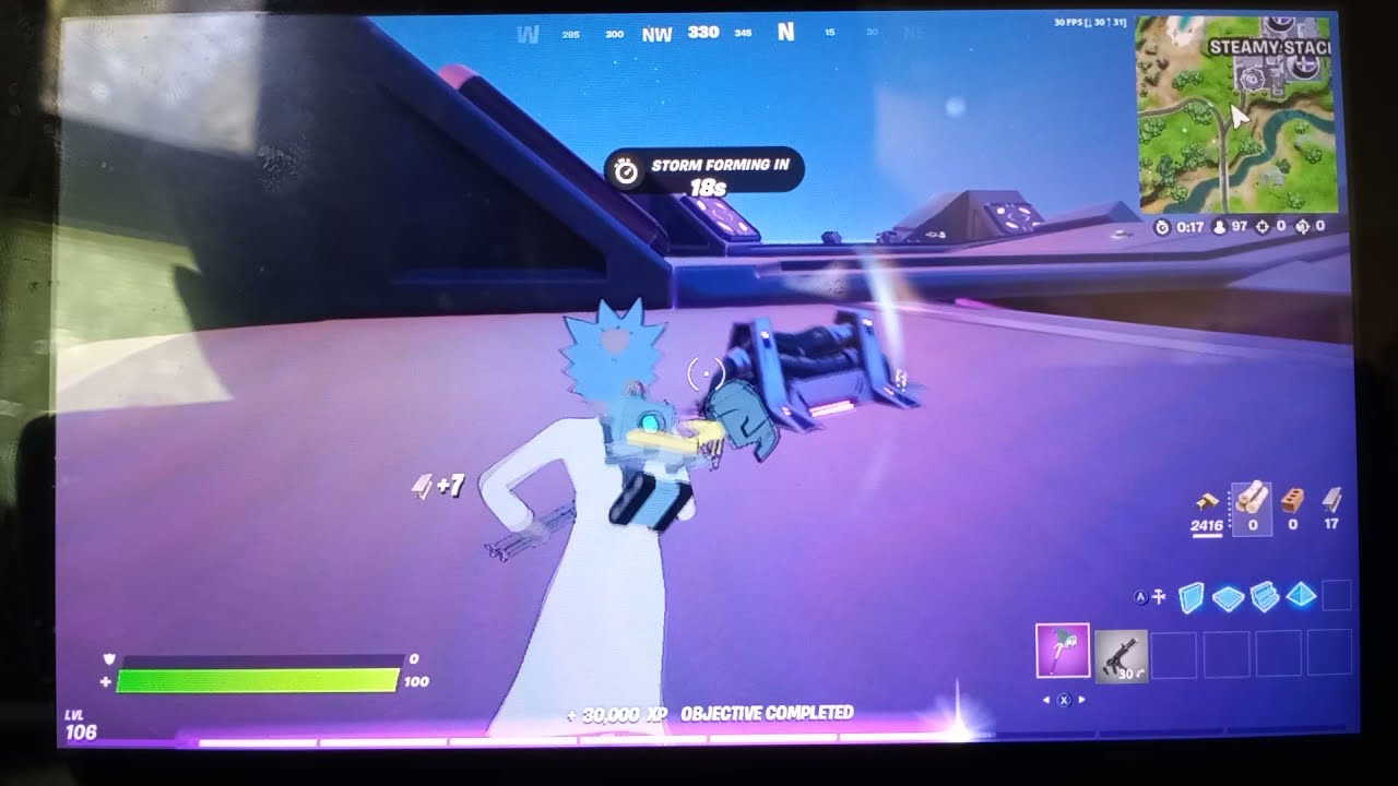 Destroy Equipment on top of Abducters (Week 6 Epic Quests)
