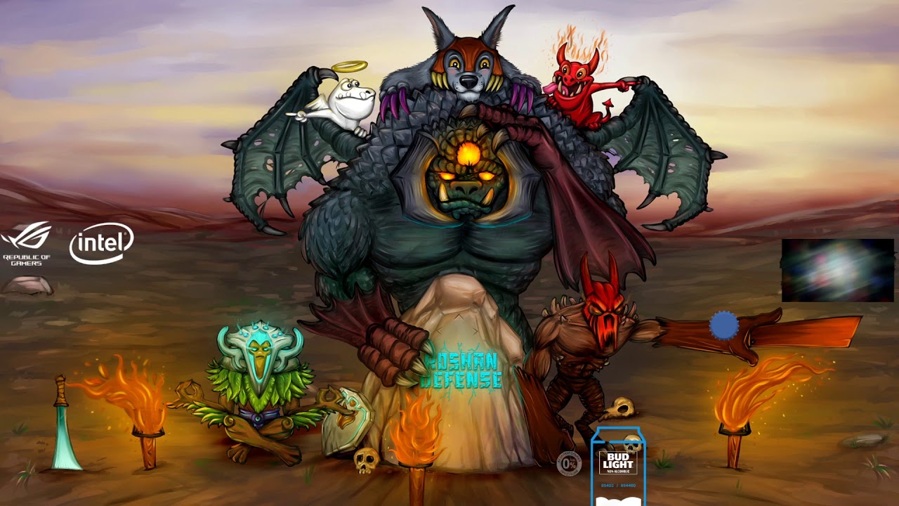 Dread's stream | Dota 2 - Roshan Defense | 30.06.2020 [2]