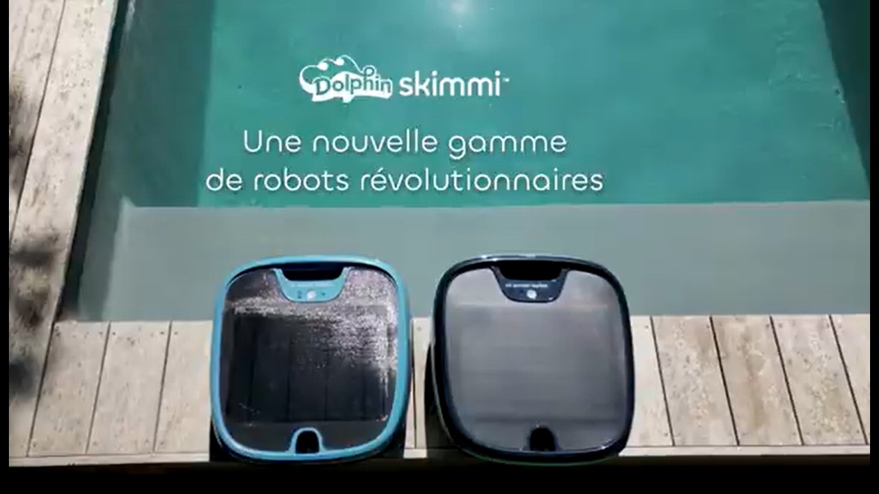 Robots Dolphin Skimmi : Les nettoyeurs de surface sans limite