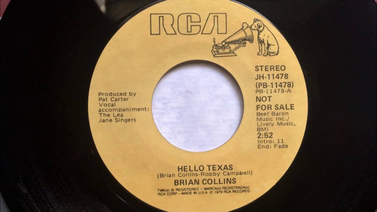 Hello Texas , Brian Collins , 1979