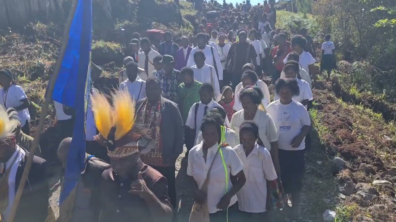 Pemimpin Gereja KINGMI Papua ada di Klasis Nabia di Agisiga 5-8 Juli 2022