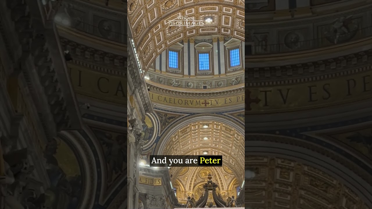 Easter Vigil Mass inside St. Peter's Basilica