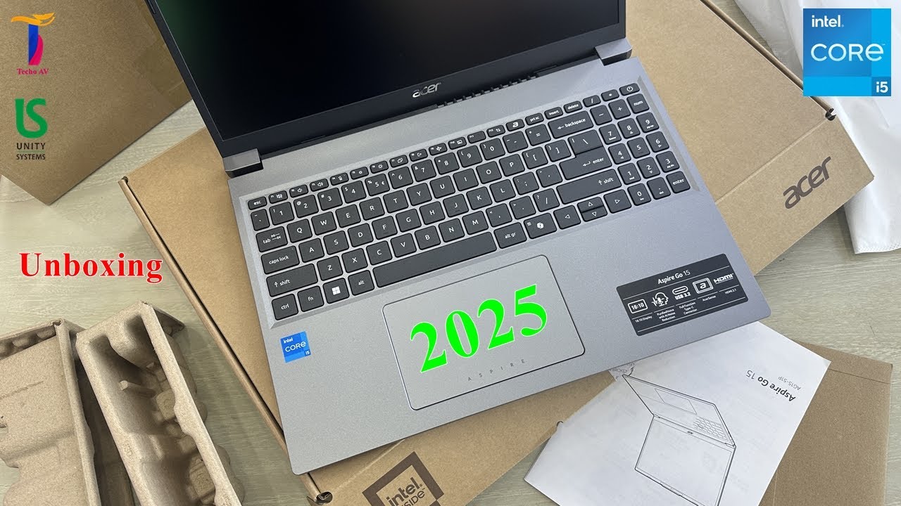 ACER Aspire GO 15 &ndash; AG15-51P Core i5 1334U 8GB Ram 512GB Nvme SSD Unboxing | Laptop Unboxing 2025