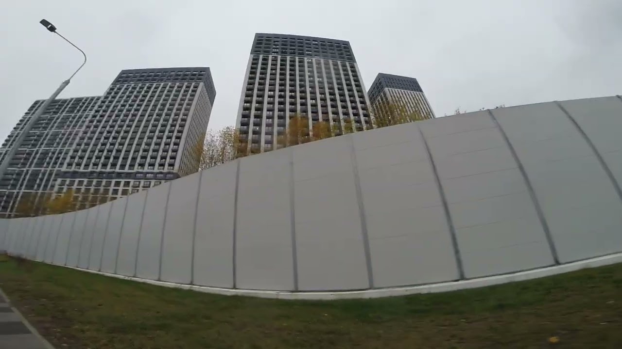 Матвеевское на GoPro: Между м. Аминьевская и дворами