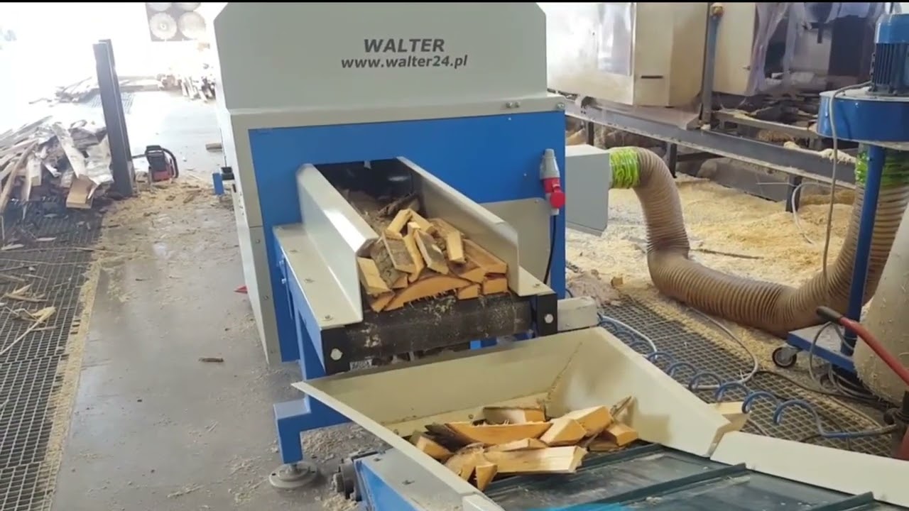 WALTER - PF 700-KBA - Sawmill waste cutter intended for firewood - UK Dealer - CIBOR W. M. Ltd.