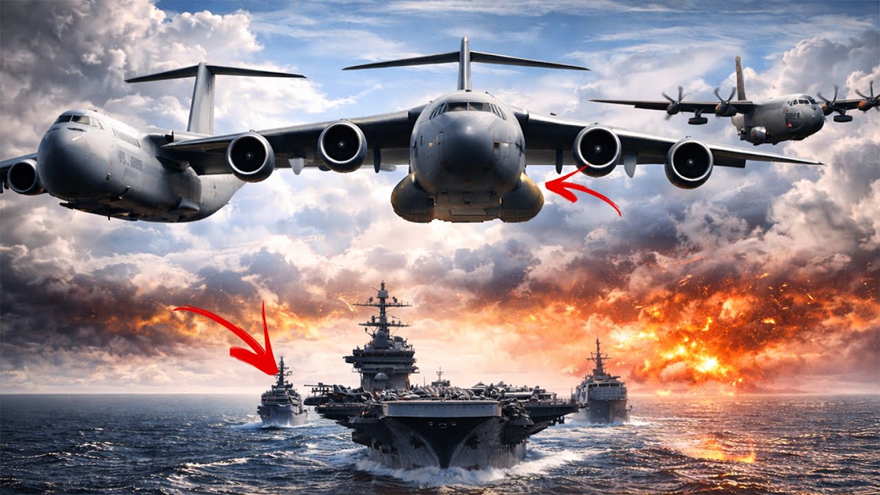 How the U.S. Military Built a Global Transport Empire Using Only 3 Aircraft Types