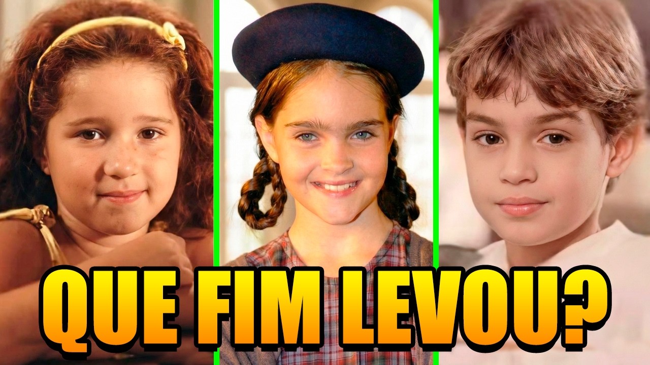 Por Onde Andam as ESTRELAS Mirins da GLOBO?