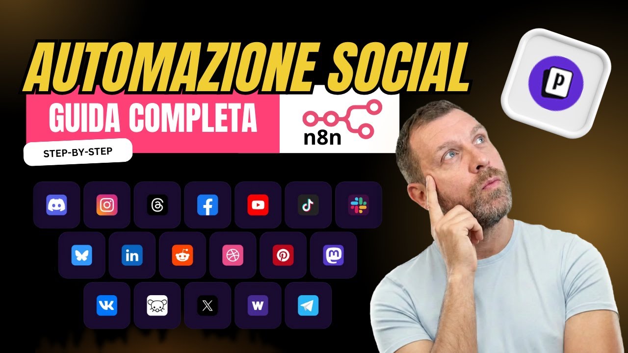 Postiz + n8n: BASTA Pubblicare sui Social Manualmente! (Tutorial completo)