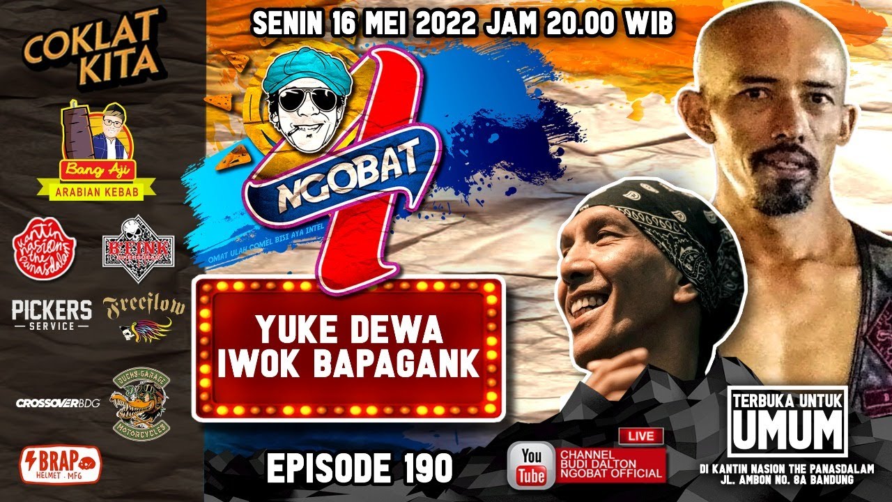 🔴 LIVE │NGOBAT 190 - NGOMONGKEUN YUKE DEWA & IWOK BAPAGANK