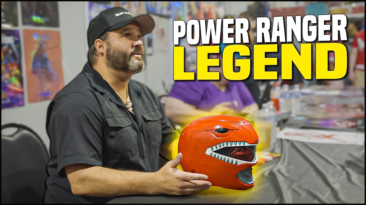 We Threw a Toy Show with the Red Ranger… and It Got Out of Control!