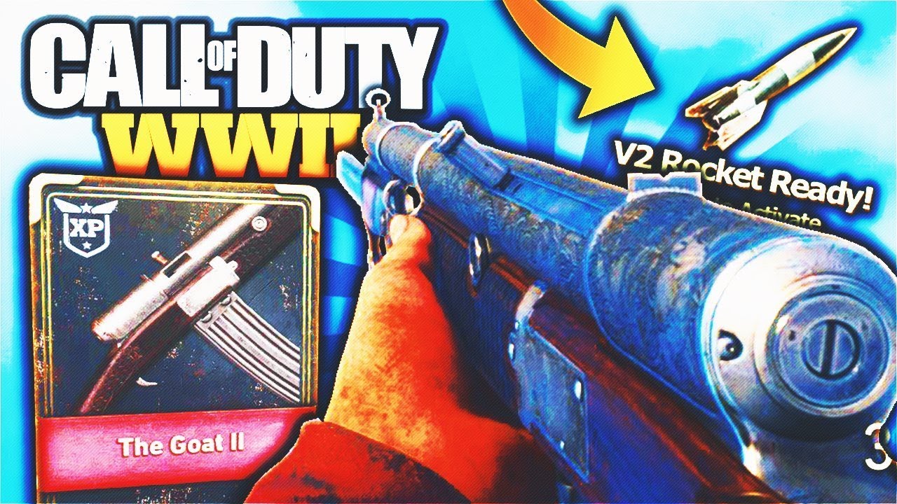The HEROIC VOLK is LIKE CHEATING! (V2 ROCKET) - COD WW2 HEROIC VOLKSSTURMGEWEHR THE GOAT II Gameplay