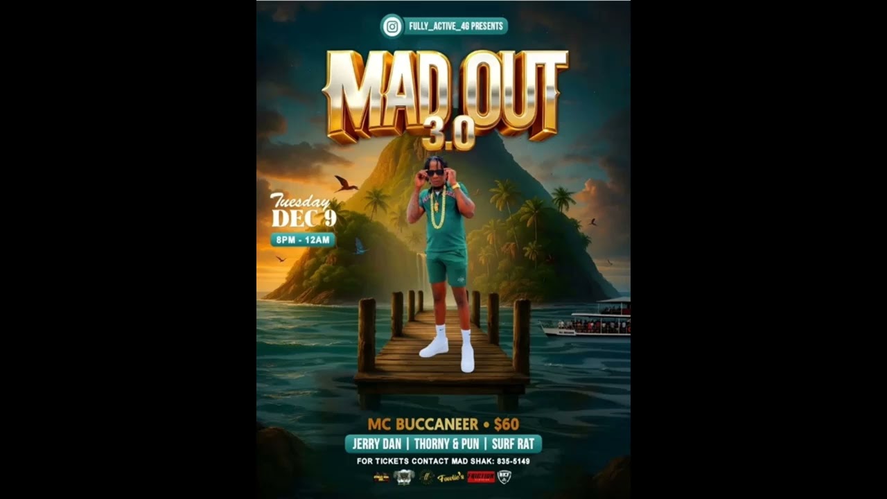 SURF RAT - MAD SHAK - MAD OUT 3.0 THE CRUISE PROMO (DEC 9TH 2025)