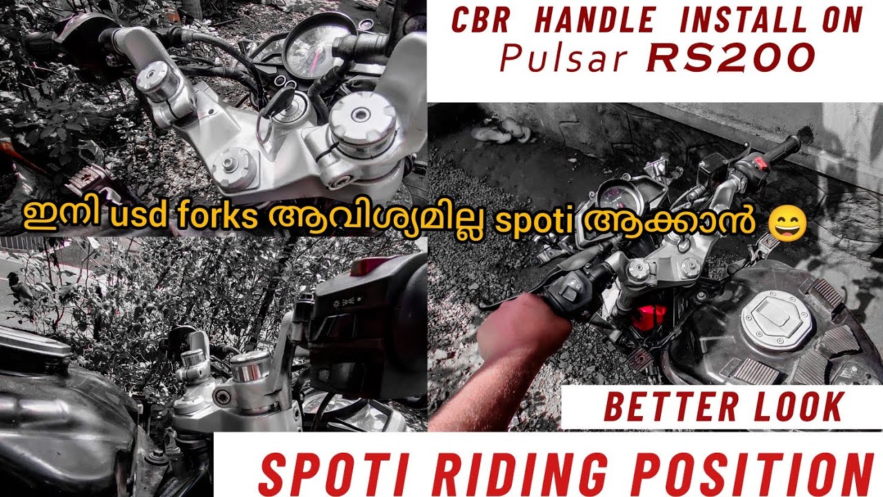 HOW TO CBR HANDLE INSTALL ON PULSAR RS200