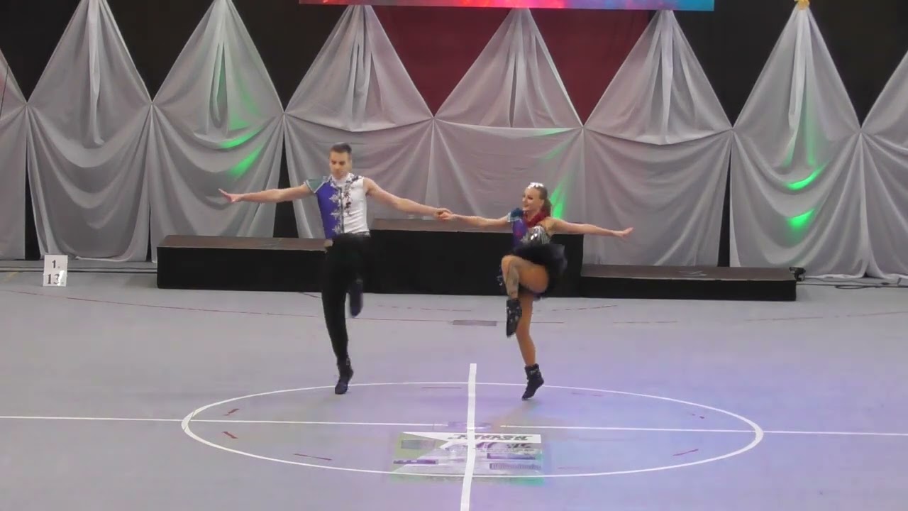 Polyánki Benedek (RÓK And Roll SE) - Fórián Kata (Rockin' Board TSE) lábtechnika