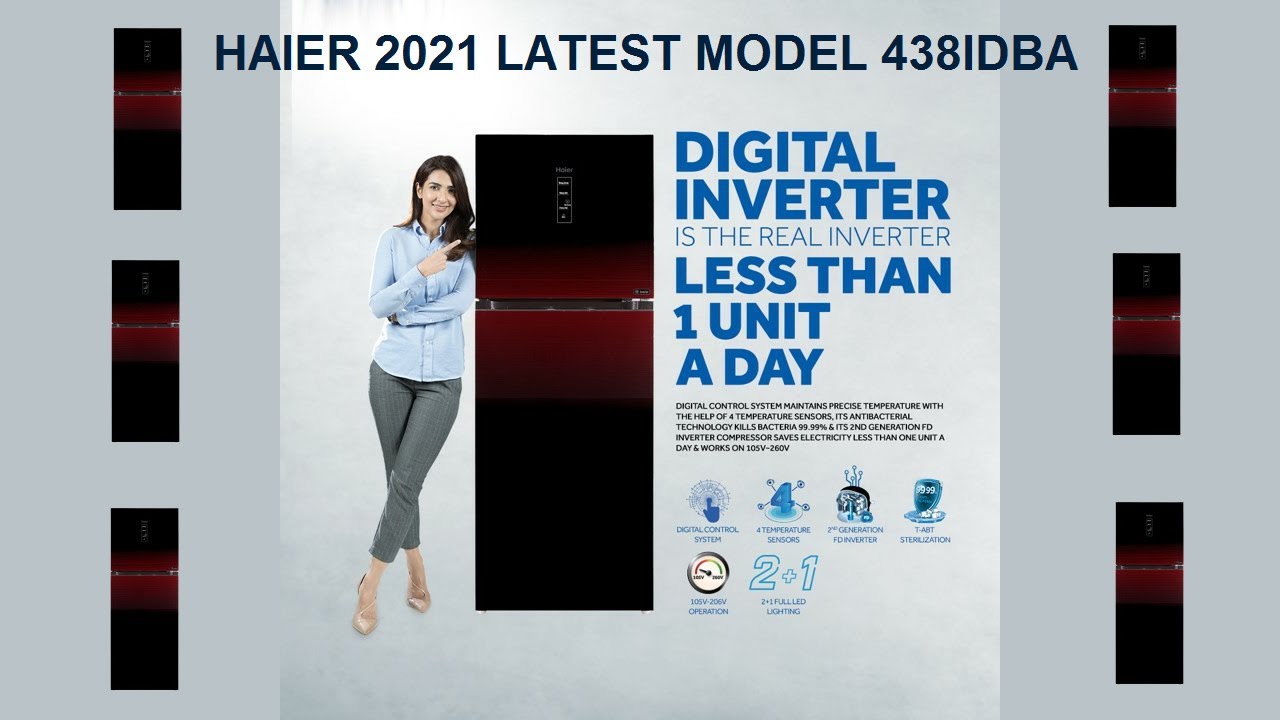 Haier 2021 Latest Model 438IDBA | Review Of Haier Refrigerator | Haier Refrigerator 438idba