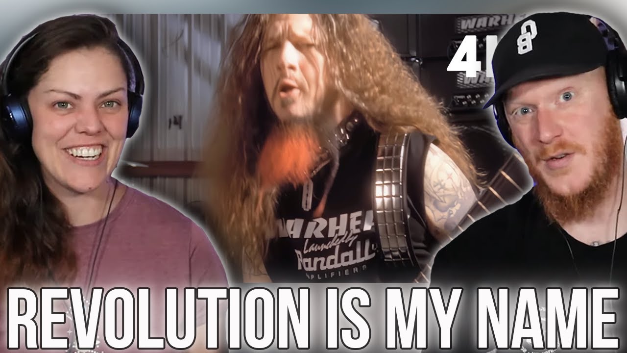 Pantera - Revolution Is My Name REACTION | OB DAVE and ASH