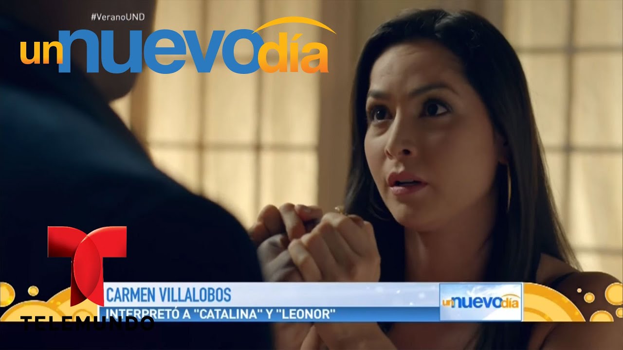 ¡Carmen Villalobos no se aguanta y nos cuenta todo! | Un Nuevo Día | Telemundo