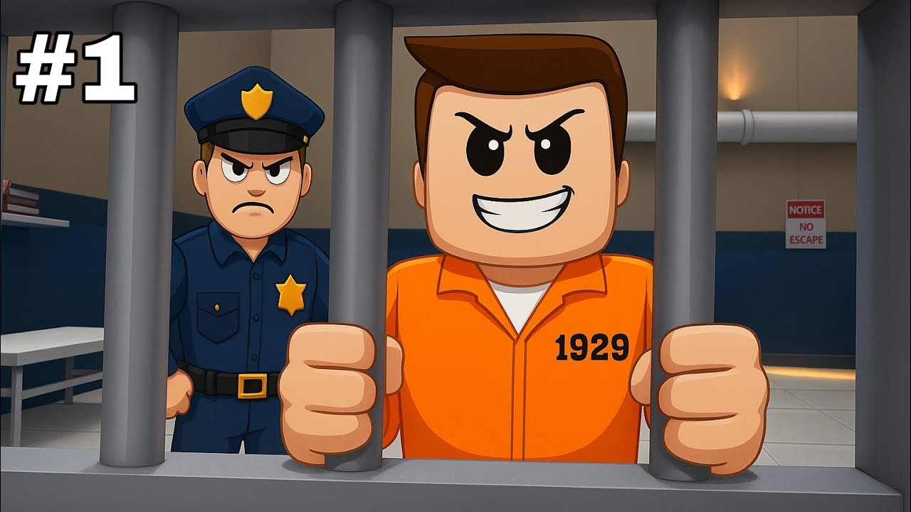 Jailbreak Escape From Prison Obby - Gameplay Part 1 @RobleisIUTU 