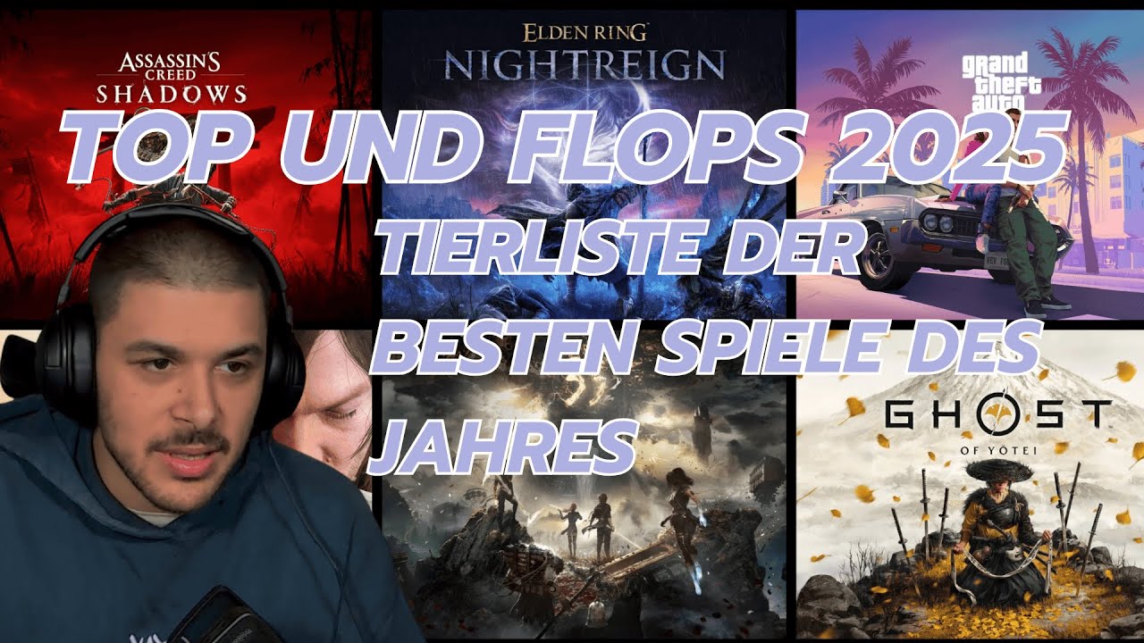 2025 war... EIN WILDER RITT!  | Top & Flop Games Tierlist