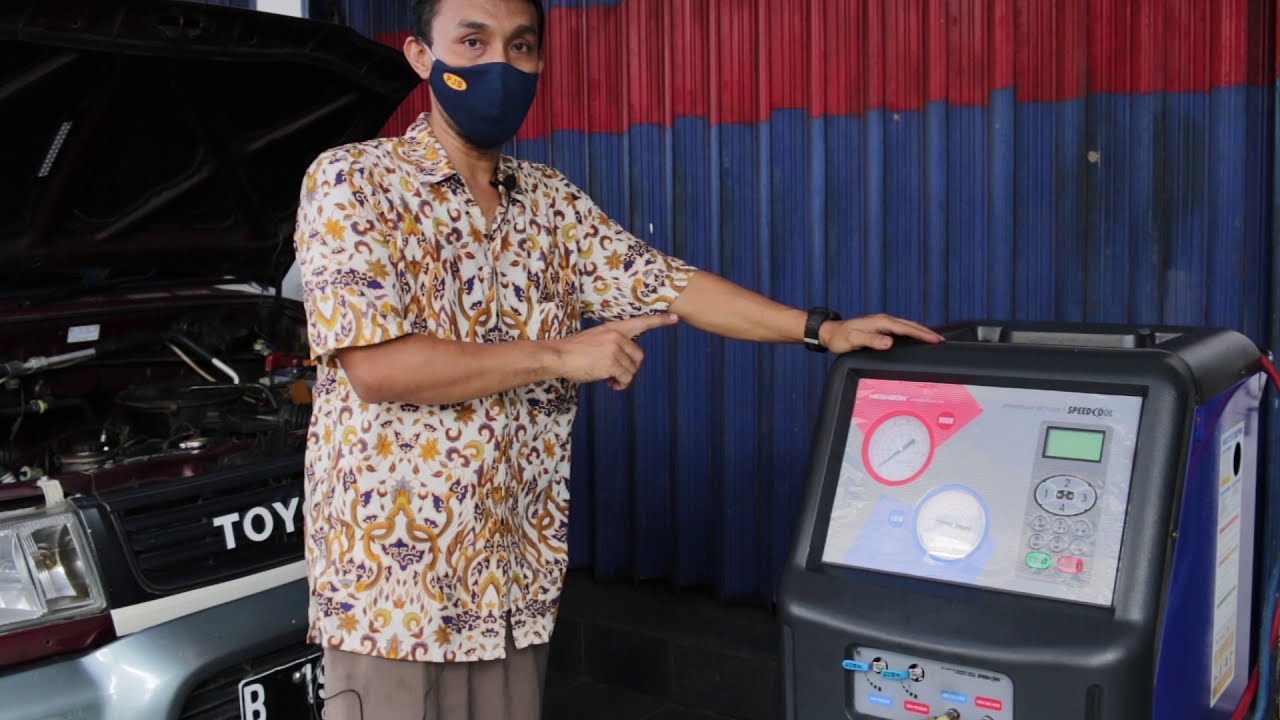 Cara Pengunaan | HESHBON Refrigerant Recycler (Mesin Vacuum Isi Freon AC Mobil) HR-371