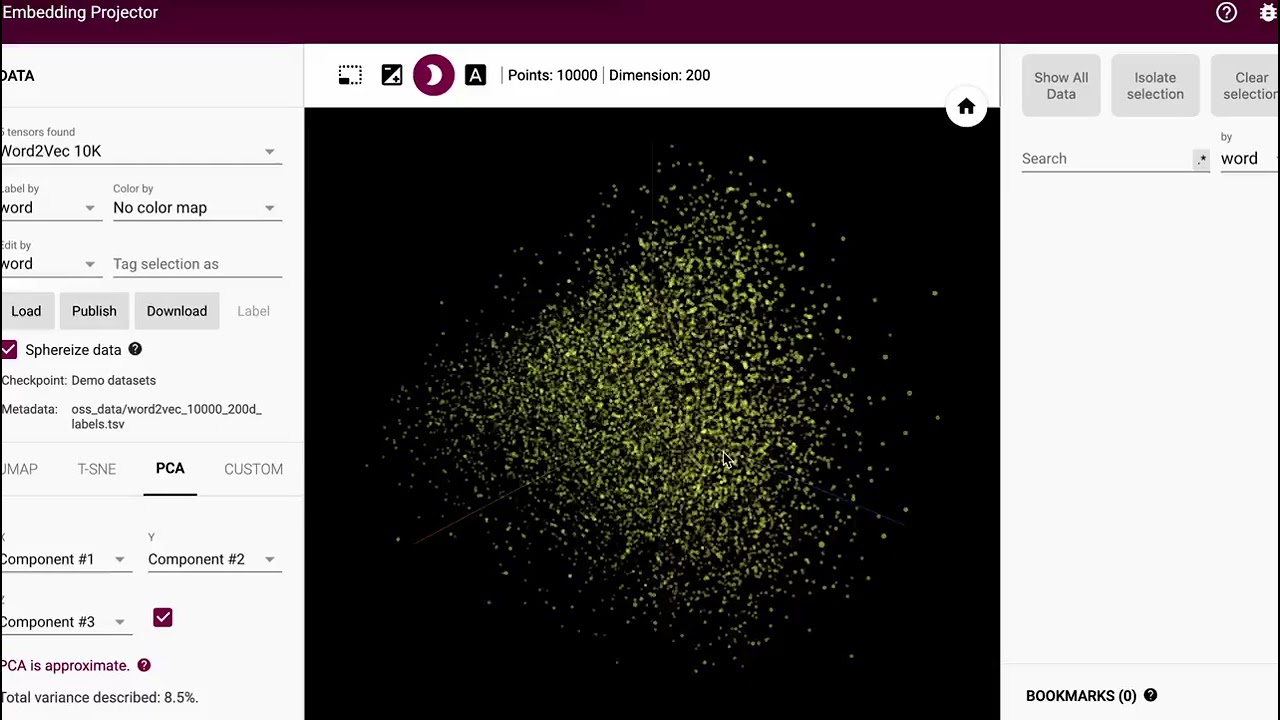 Embeddings Explained VISUALLY 🔥 (TensorFlow Embedding Projector)