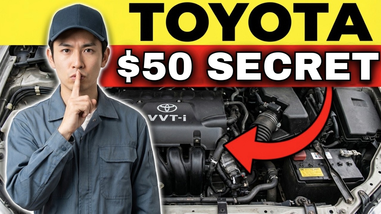 The $50 Japanese Trick That Makes Toyotas Last 500,000+ Miles! (Your Dealer Will NEVER Tell You!)