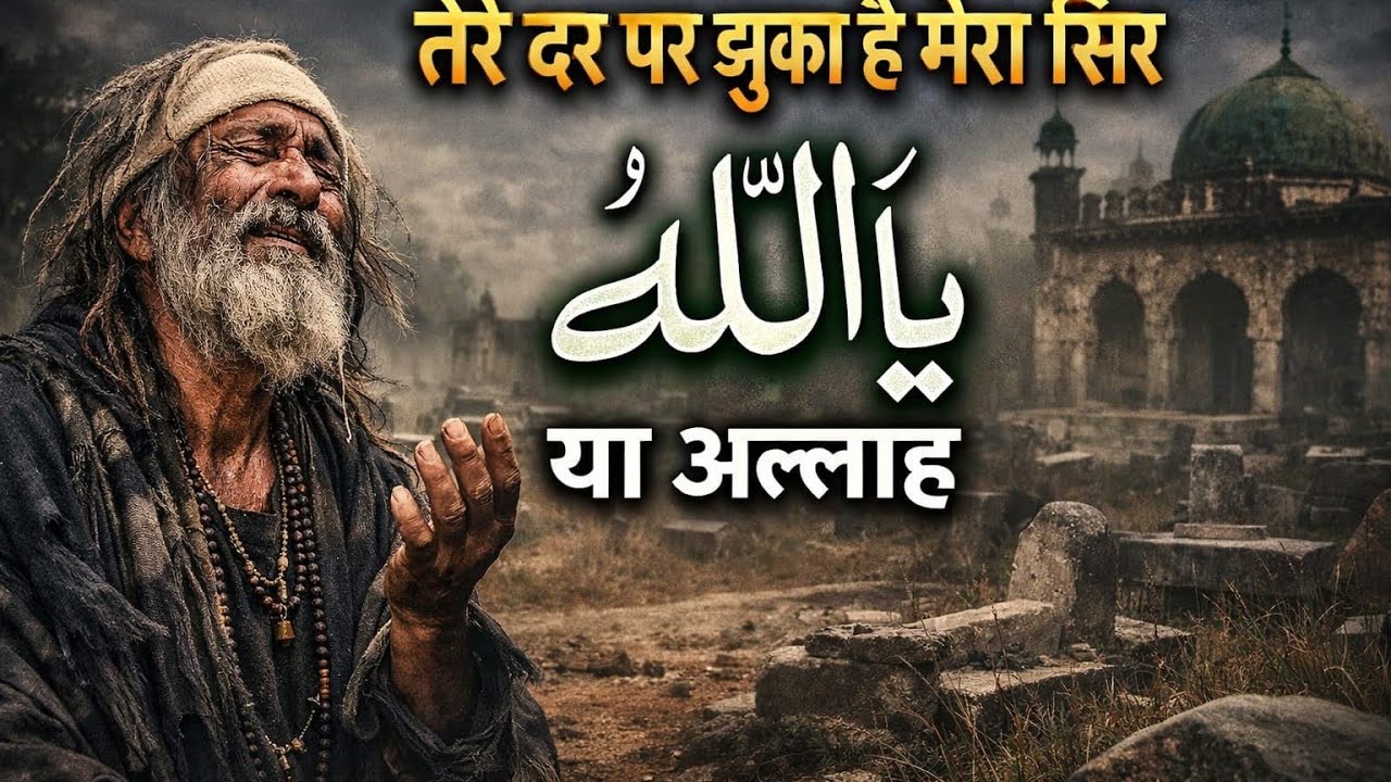 तेरे दर पर झुका है मेरा सिर या अल्लाह | Sufiyana Qawwali | Heart Touching Islamic Qawwali 🕋✨**