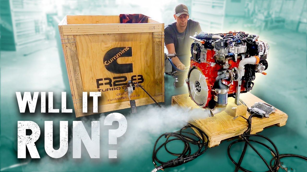 Cummins R2.8 Swapping a Shipping Crate #RamRecharger [EP1]