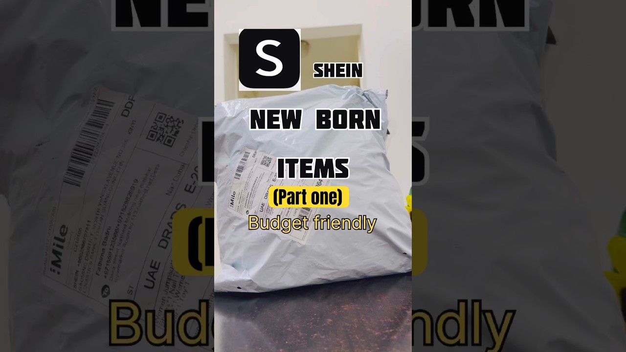 SHEIN NEWBORN HAUL video🤗😮budget friendly items