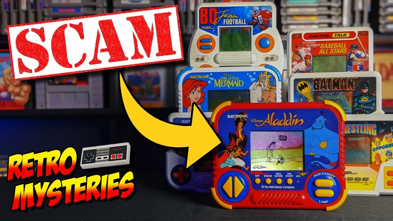 Покупка игр для портативной LCD-консоли Tiger в 90-х &mdash; нас обманули! | Ретро-тайны