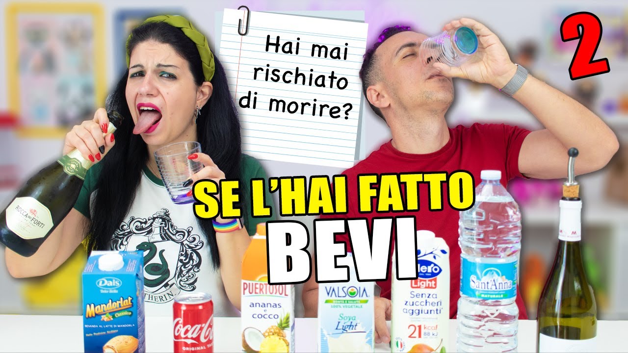 SE L'HAI FATTO, BEVI! 🥂 STAVAMO PER VOMITARE!