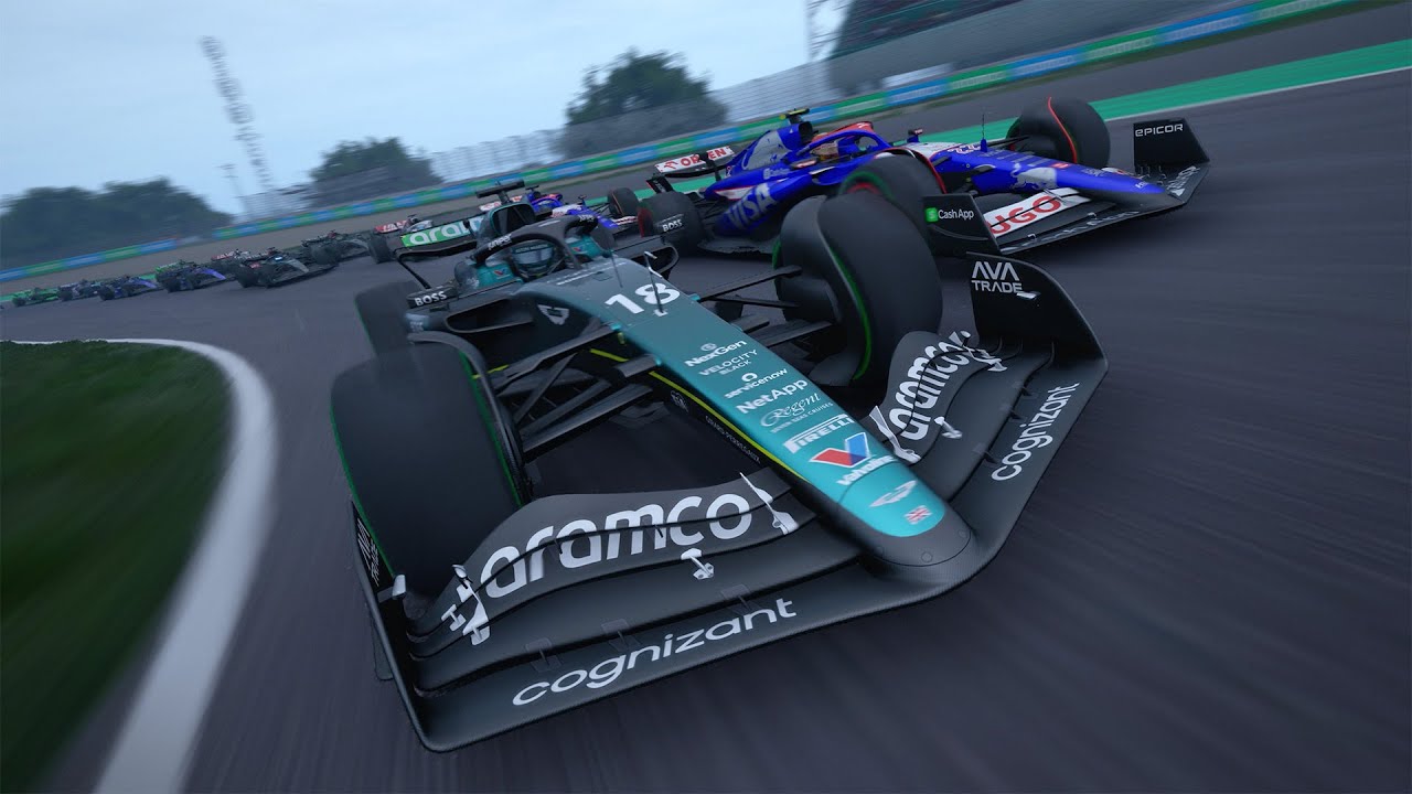 F1 MANAGER 2024 miał niedawno GIGAUPDATE i chcę go sprawdzić [LIVE]
