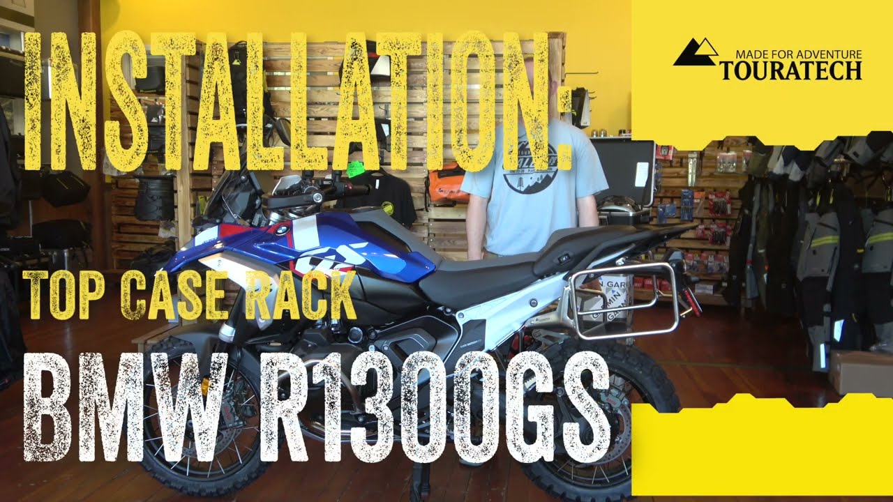 Touratech Zega Top Case Installation: BMW R1300GS